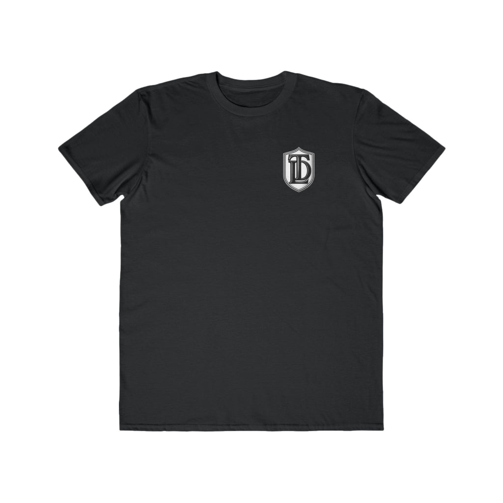 Men's Lightweight Tee — Minimalist 'TDL' Chest Logo & Father Quote
