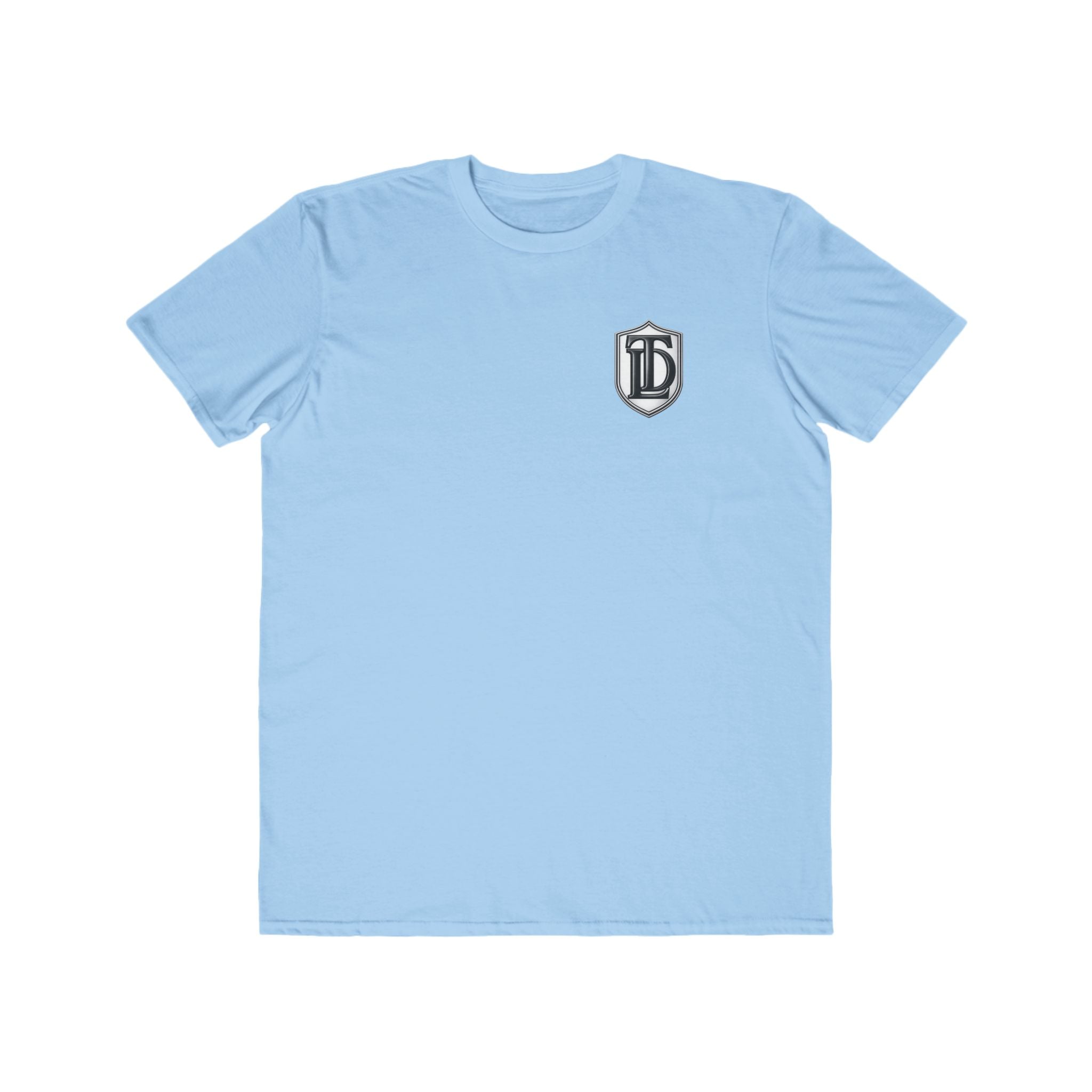 Men's Lightweight Tee — Minimalist 'TDL' Chest Logo & Father Quote
