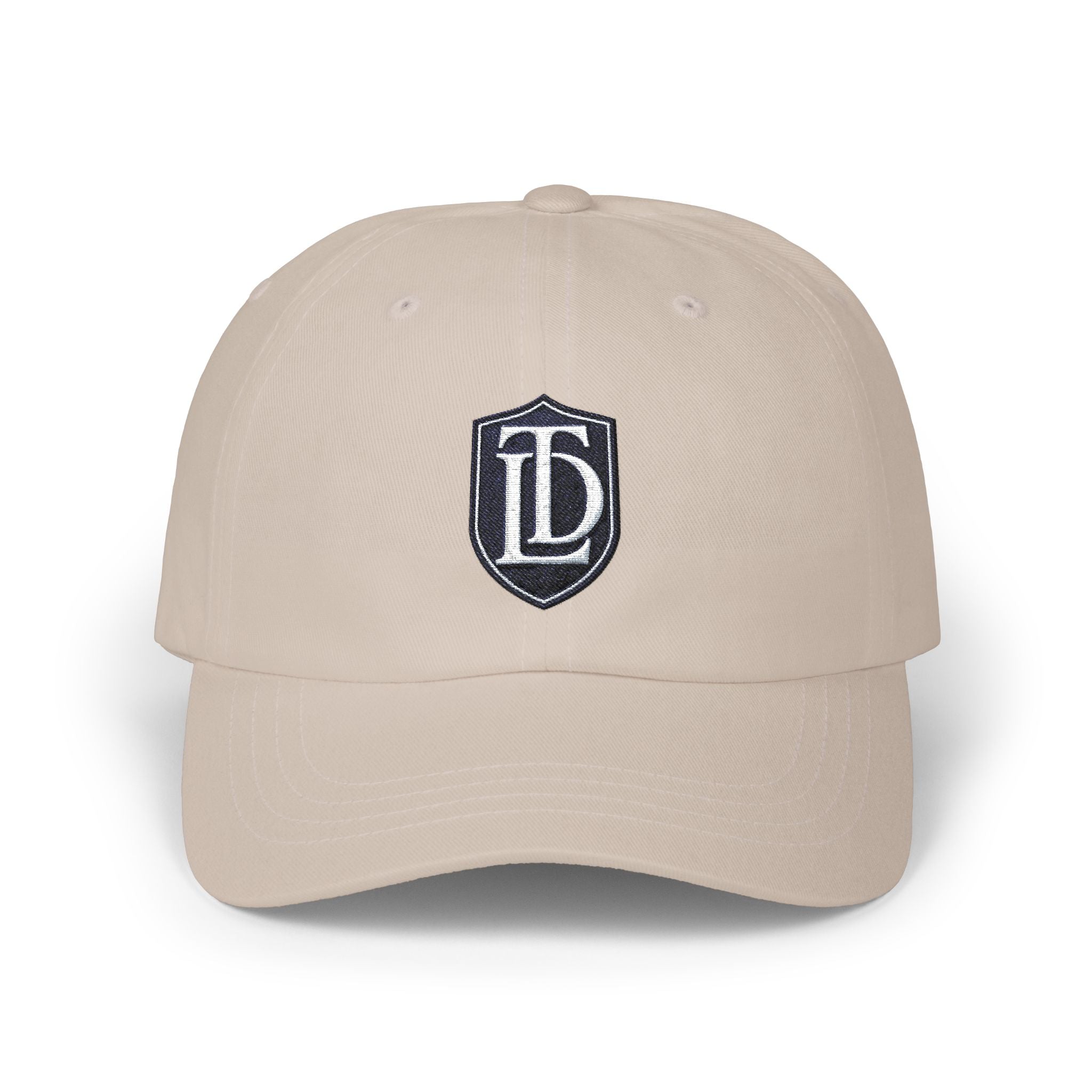 Classic Dad Cap - Embroidered TDL Crest Monogram Baseball Hat
