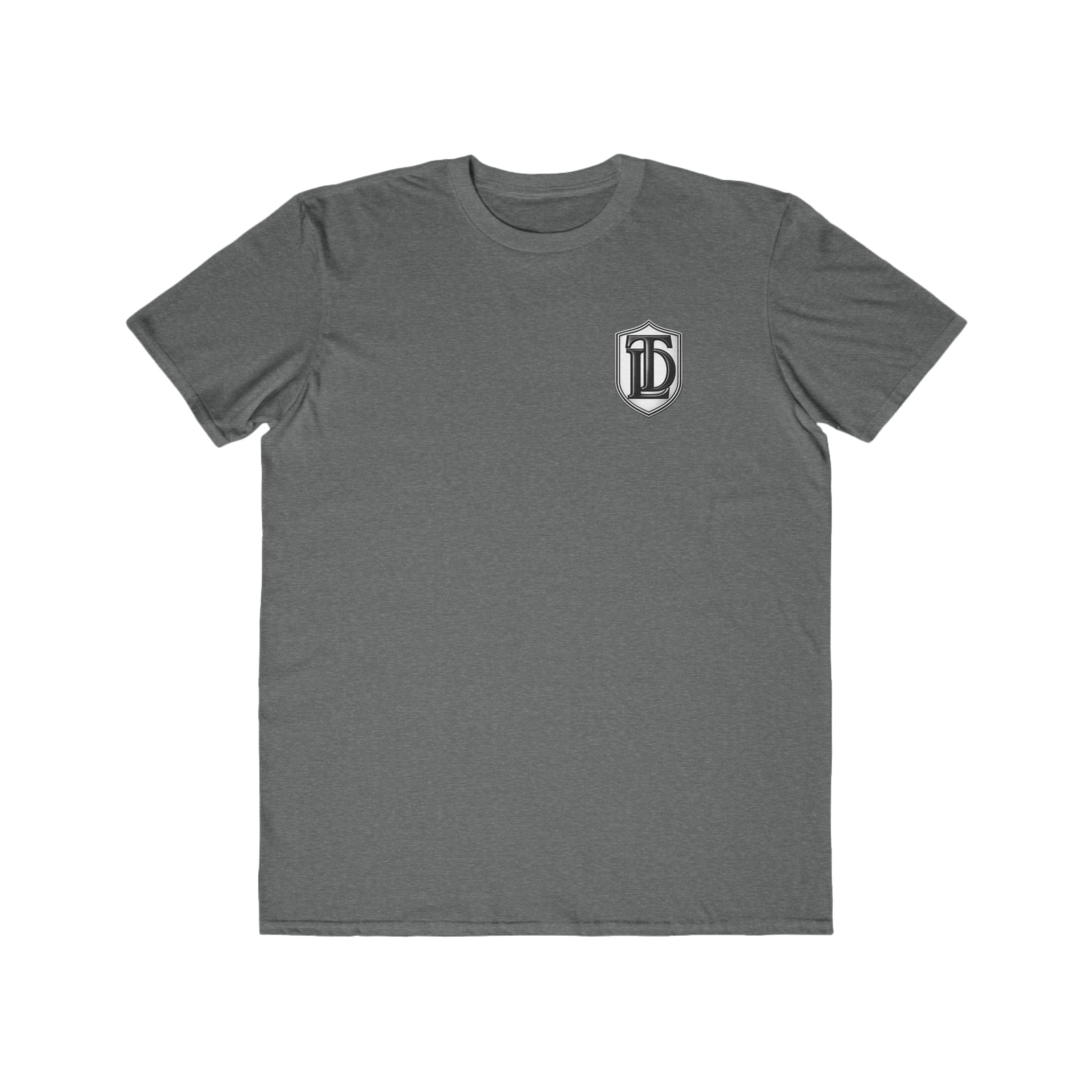 Men's Lightweight Tee — Minimalist 'TDL' Chest Logo & Father Quote