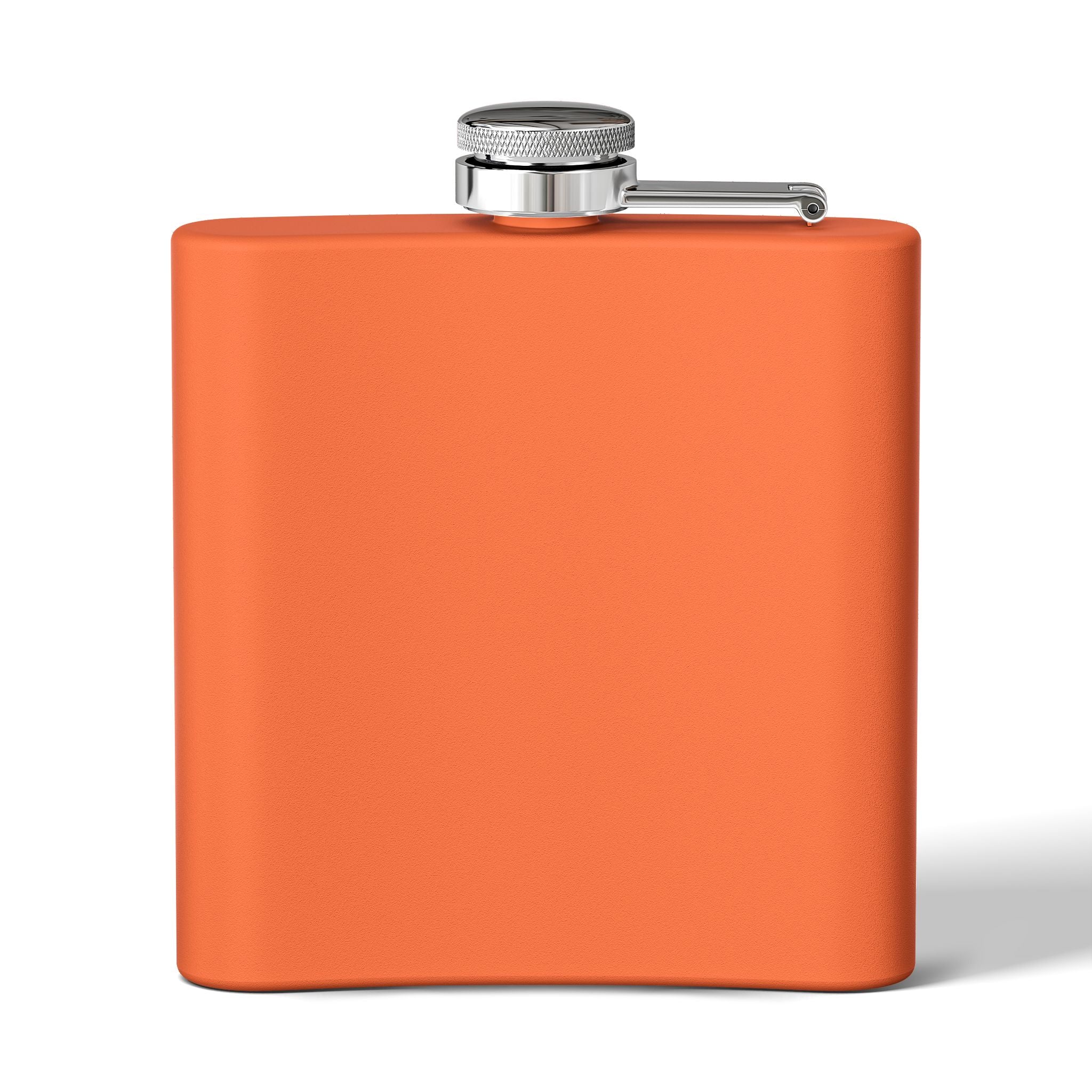 Fatherhood Quote Flask — 6oz Stainless Steel Hip Flask (“It’s easy to become a father, the challenge is to earn the title”)