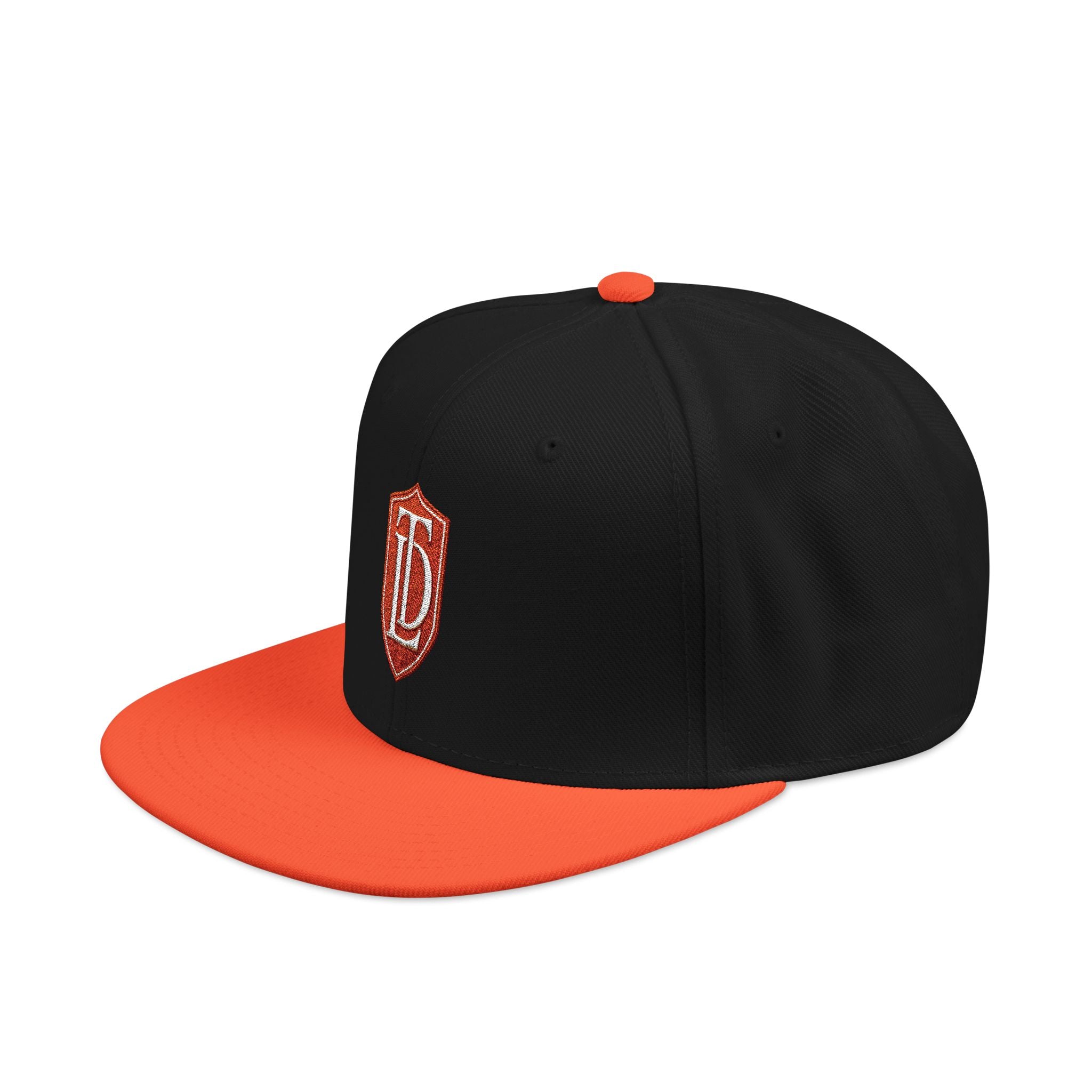 Embroidered Crest 'TDL' Snapback Hat