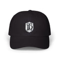Classic Dad Cap - Embroidered TDL Monogram Baseball Hat (White Embroider)