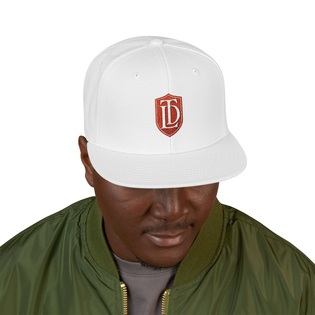 Embroidered Crest 'TDL' Snapback Hat