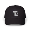 Classic Dad Cap - Embroidered TDL Monogram Baseball Hat (White Embroider)