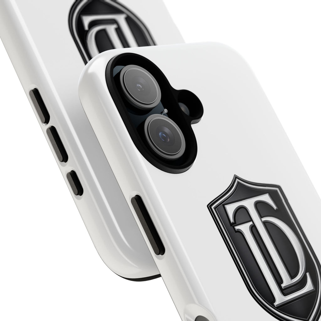 Tough Cases Phone Case — 'TDL' Crest Monogram Design with TheDadLife Logo