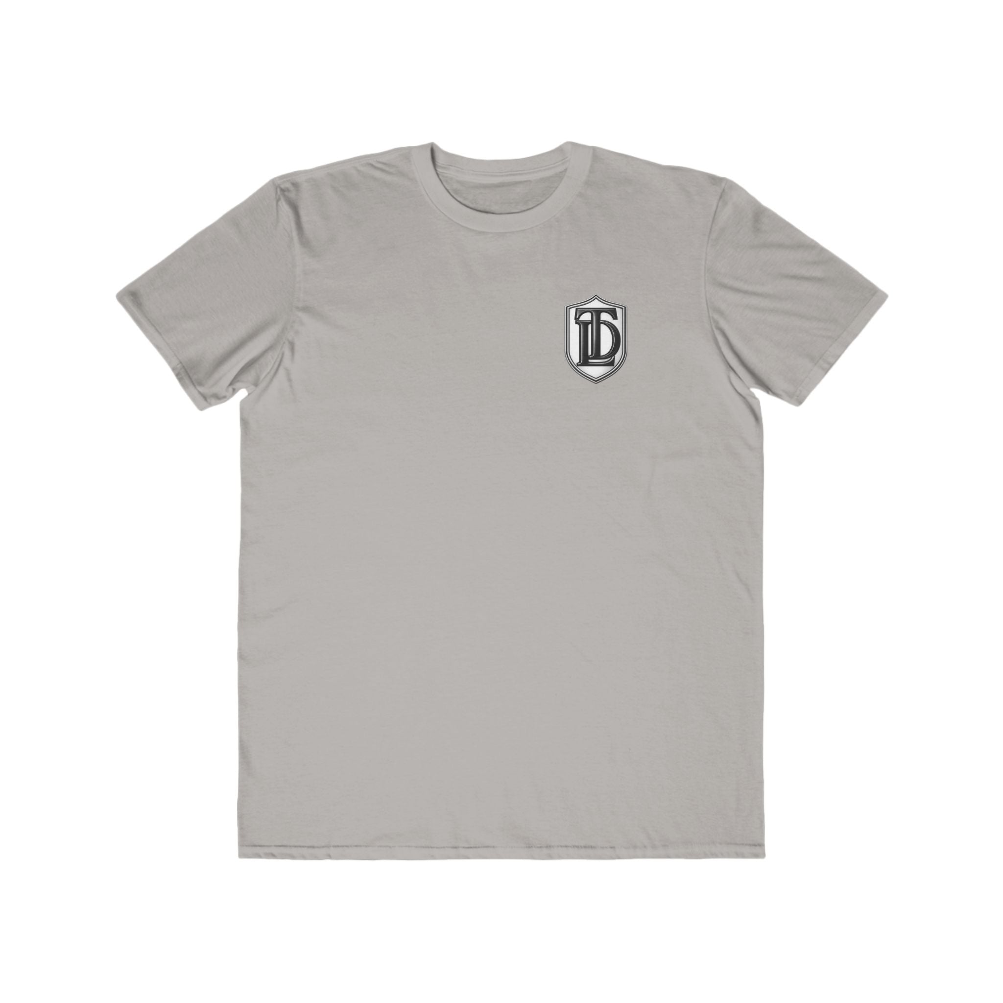 Men's Lightweight Tee — Minimalist 'TDL' Chest Logo & Father Quote