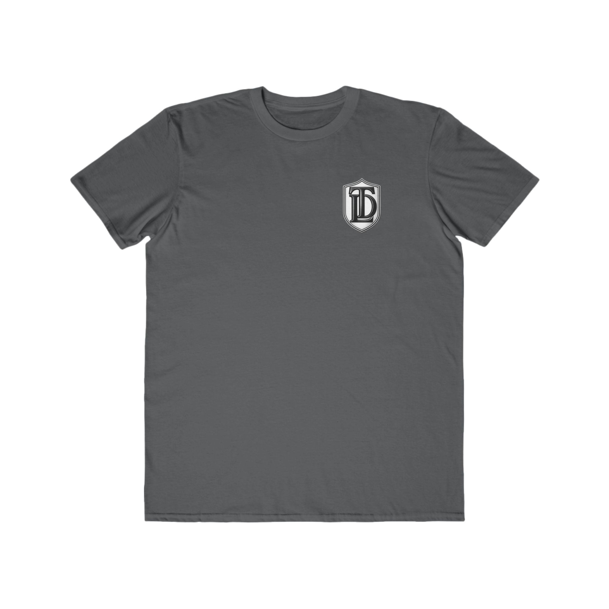 Men's Lightweight Tee — Minimalist 'TDL' Chest Logo & Father Quote