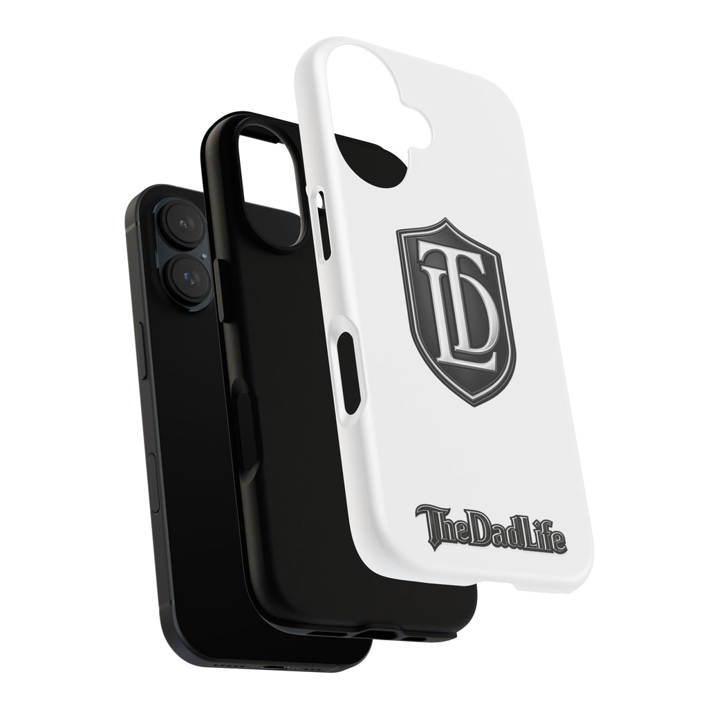 Tough Cases Phone Case — 'TDL' Crest Monogram Design with TheDadLife Logo