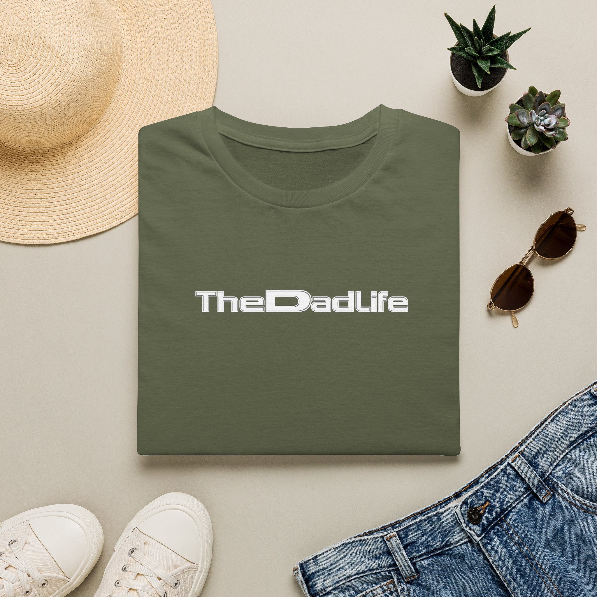 TheDadLife T-Shirt — Dad Life Graphic Tee, Fatherhood Gift for New Dads & Father's Day