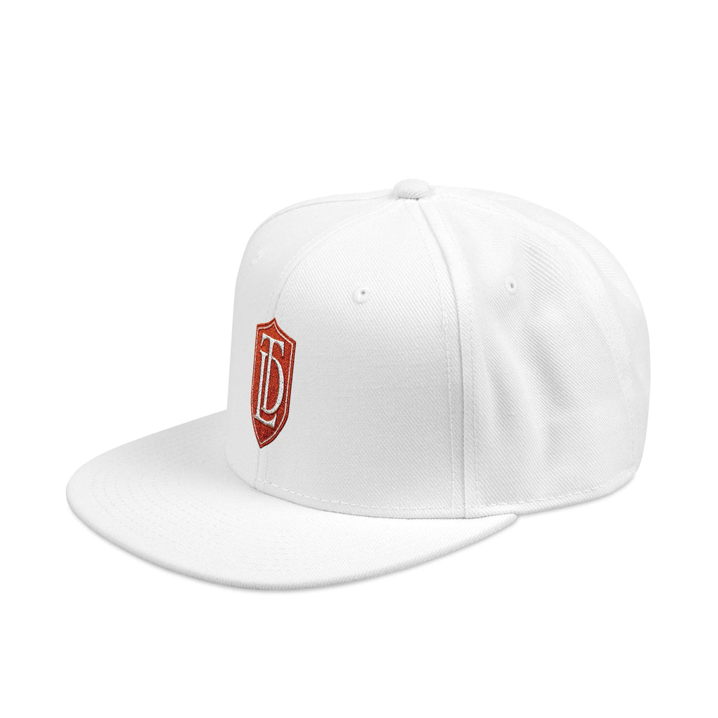 Embroidered Crest 'TDL' Snapback Hat