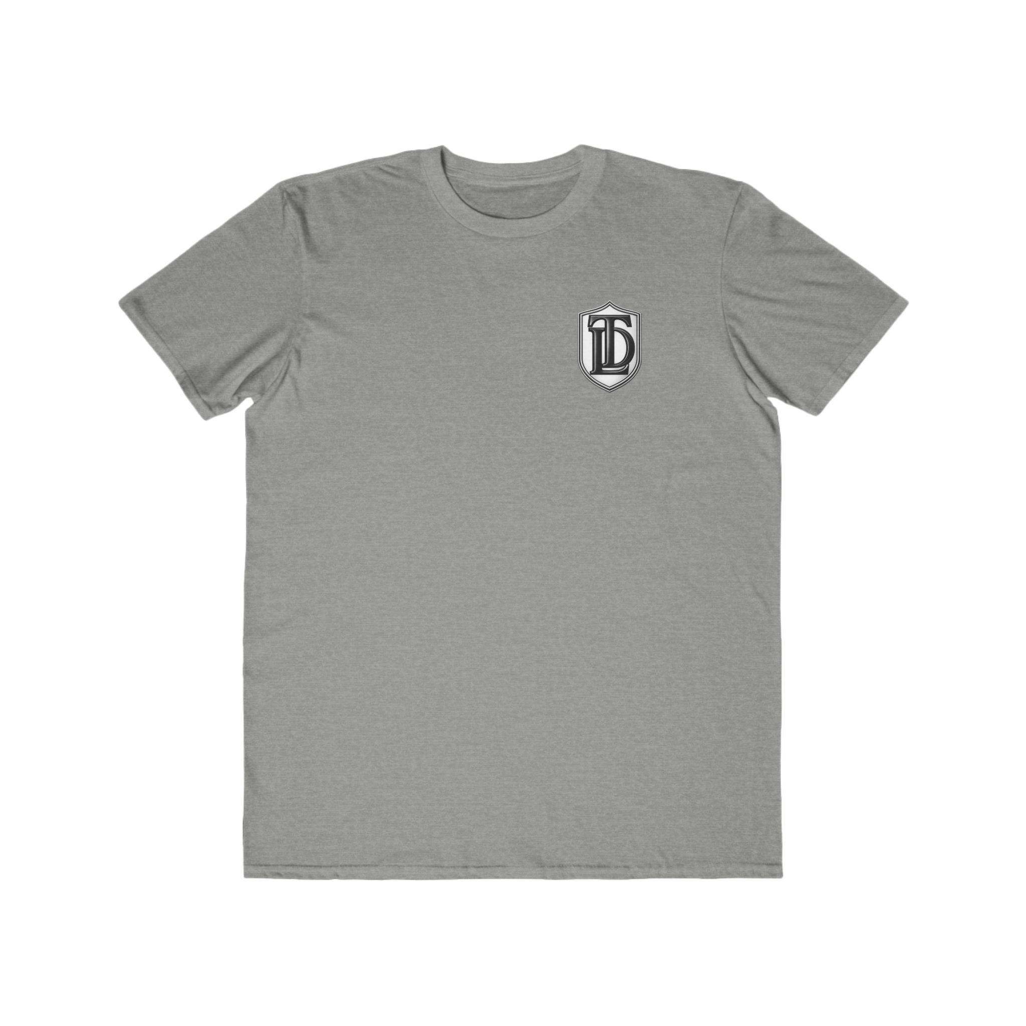Men's Lightweight Tee — Minimalist 'TDL' Chest Logo & Father Quote