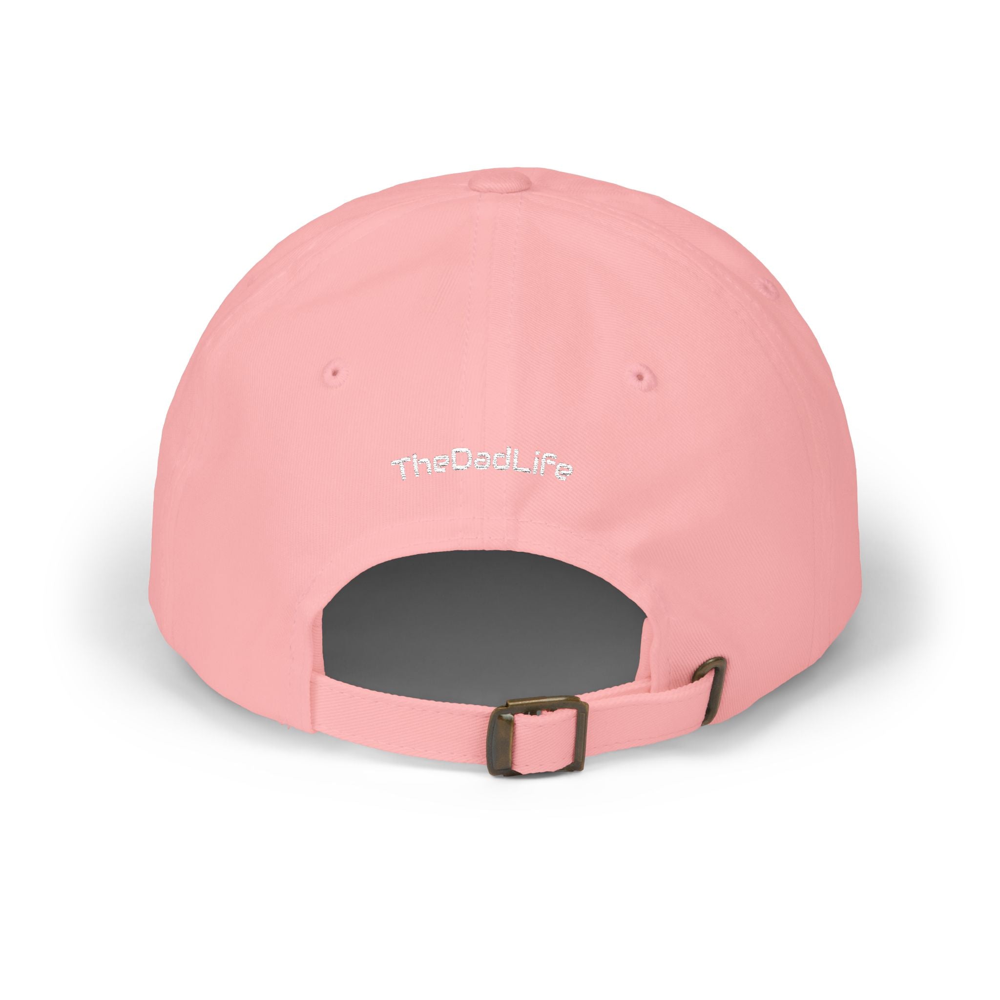 Classic Dad Cap - Embroidered TDL Monogram Baseball Hat (White Embroider)