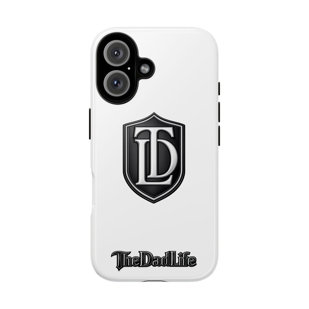 Tough Cases Phone Case — 'TDL' Crest Monogram Design with TheDadLife Logo